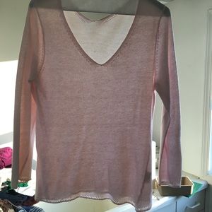Pink Eileen Fisher sweater